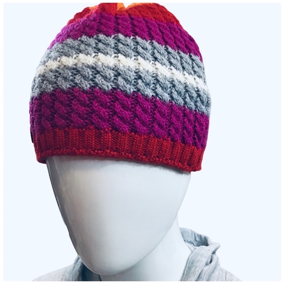 BOGNER - Fire + Ice Strip Knit Beanie Hat - Picture 16 of 16